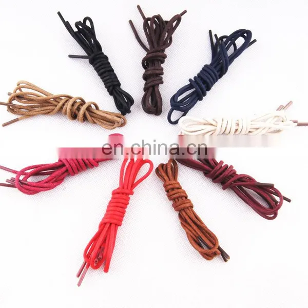 Manufacturers Selling Custom Round Waxed Shoelace