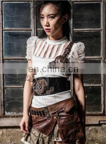 Steampunk Clock Corsage Style Belt photo-6
