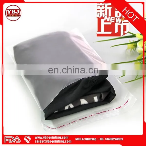 Custom Attractive Design Frosted and Milky White Self-adhesive Bag photo-2