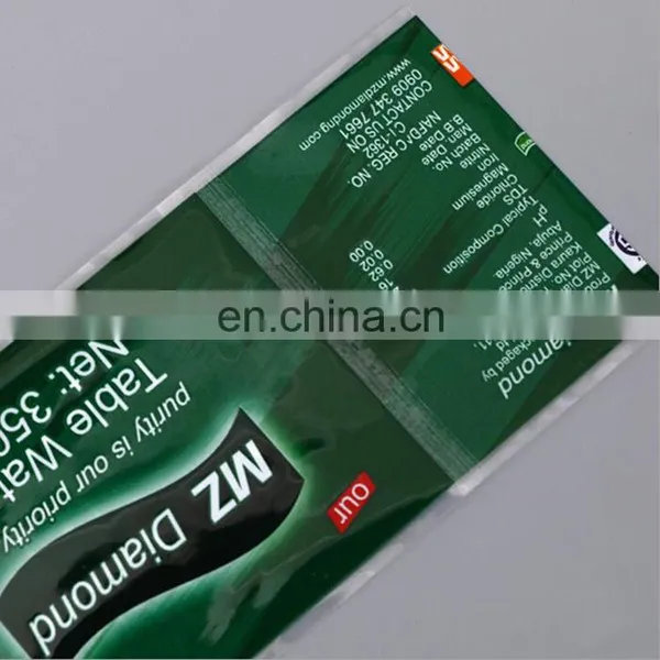 Bottle Shrink Wrap Sleeve Labels/pvc Shrink Label for Water Bottle photo-3