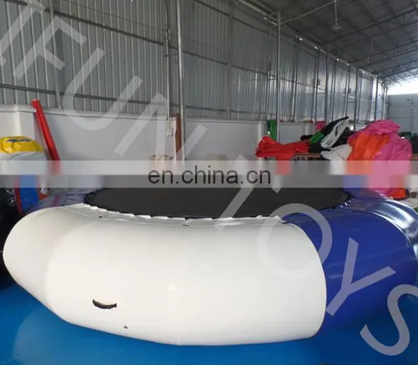 Cheap 14ft Round Inflatable Water Trampoline/water Blob Jump Trampoline