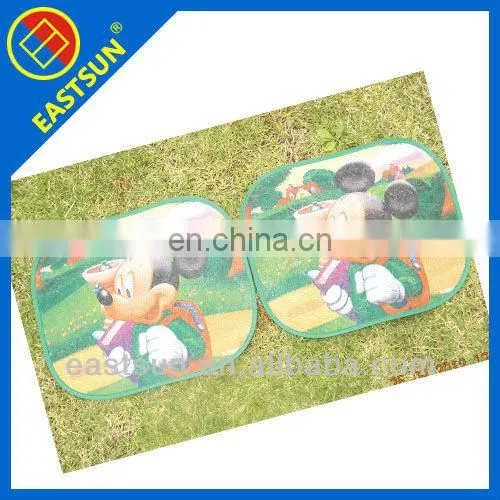 Cartoon Printing Mesh Car Car Sun Shade Front Window Anime Car Sun Shade photo-2
