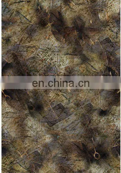 100 % Printed Viscose Rayon Challis Grey Fabric Wholesaler 68*68