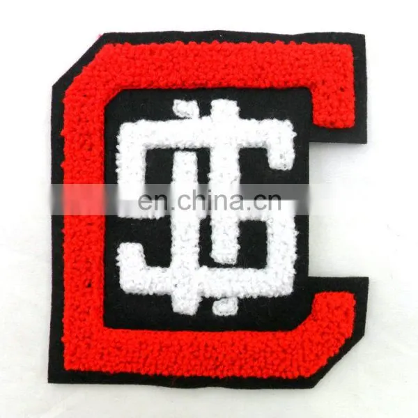 Custom Polyester Embroidery Towel Chenille Patches photo-5