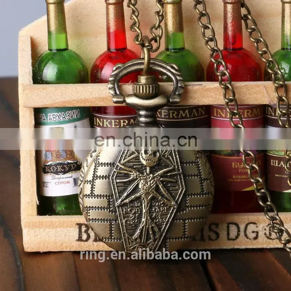 Latest Designs For Men Monster Relief Pattern Pocket Watch Wholesale Trending Products photo-3
