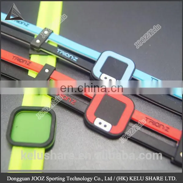 OEM 3d Rubber Silicone Watch Band Silicone Bracelet Custom photo-3