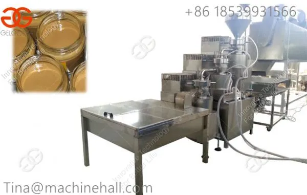 Large capacity sesame paste making machine supplier  sesame butter making making machine