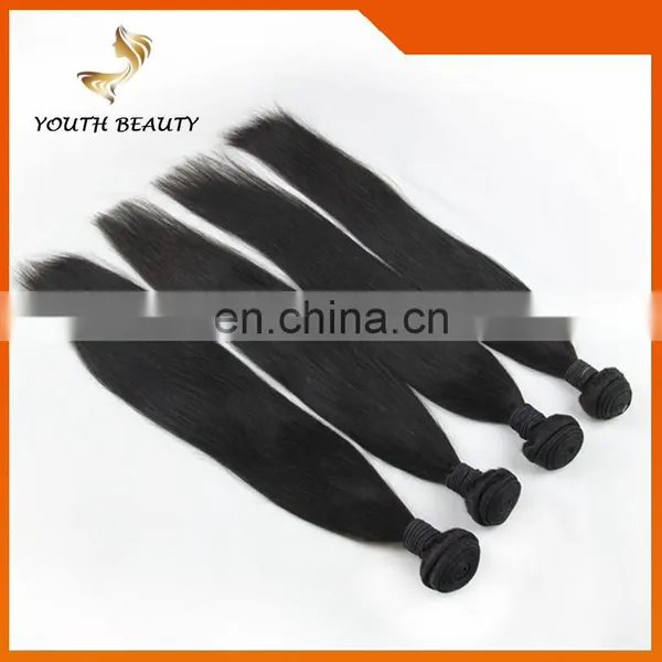Youth Beauty Hair Best Saling Brazilian Virgin Remy Hair 8A Grade Hair Weaving in Silky Straight Wholesale Price Full Cuticle photo-2