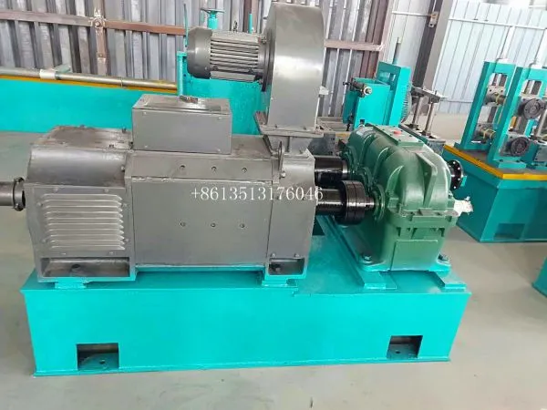 High Frequency Straight Seam Welded Carbon Steel Oil Pipe Making Machine photo-5