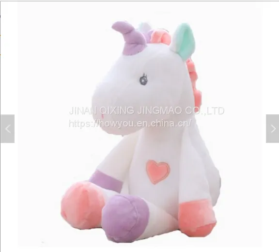 Wholesale Top Class Material Peluches Unicornio Pelucia Plush Unicorn Pillow photo-4