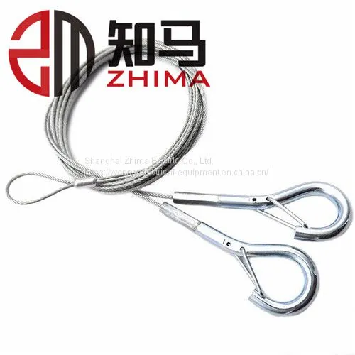 Wholesale 800mm Plating Processing Stage Safety Steel Wire Rope