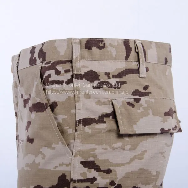 Camo Casual Cargo Short Pants in Stock Factory photo-5