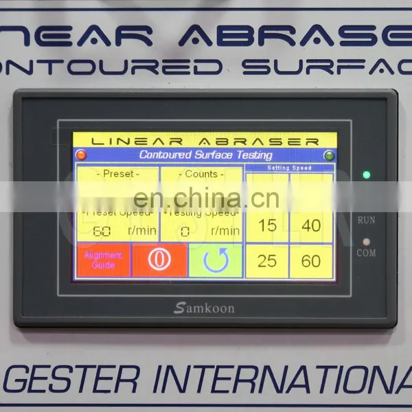 Linear Abrasion Tester For Rubber Leather Textile photo-5