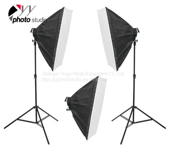 Continuous 5 Heads Softbox Light Socket YL107,Studio Lightings photo-3