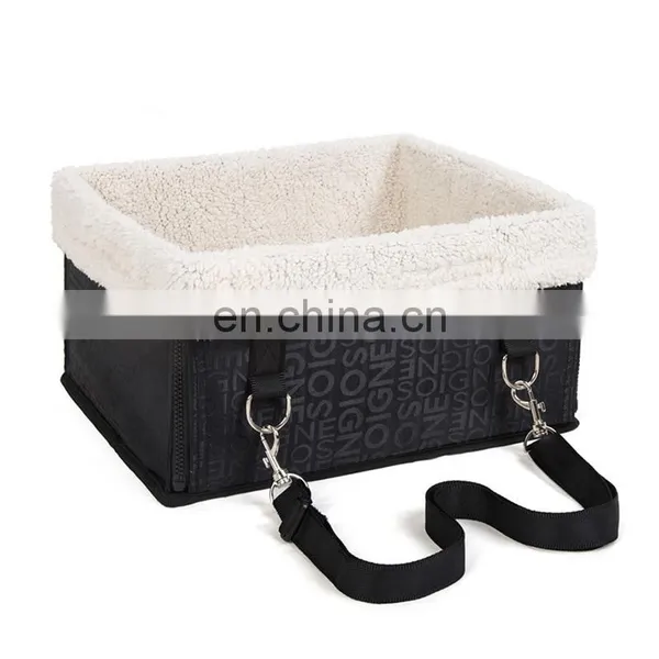 Winter Pet Portable Lamb Hair Car Bag Cat Dog Nest Foldable Open Wash Warm Car With Out Cage photo-3
