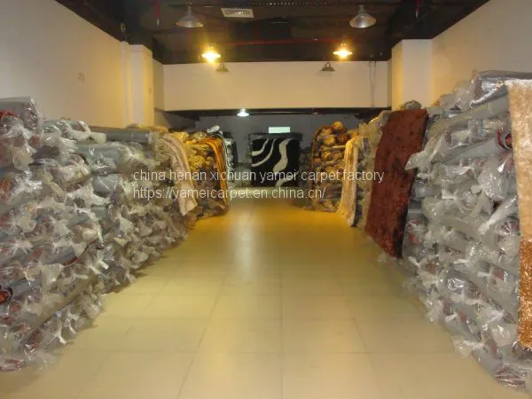 2023 Best Selling 5D Polyester Shaggy Carpet for Sitting Room and Bedroom photo-2