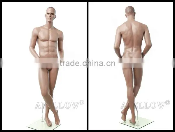 Wholesale Full Body Realist Muscle Male Mannequin Cheap Dummy Fiberglass Man Mannequin ZEKE2 photo-4