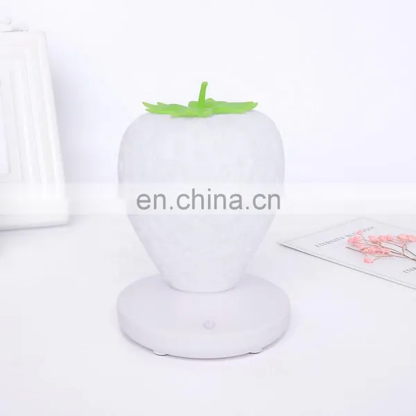 Colorful Touch Sensor Led Bedside Lamps Soft Silicone Soft Baby Night Light for Kids photo-2