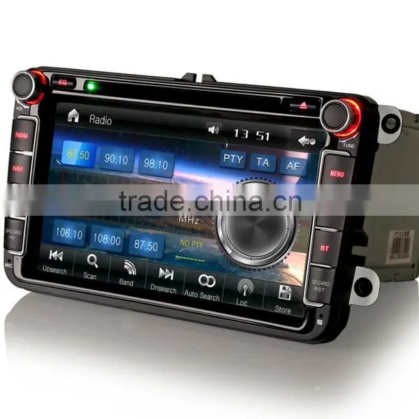 Erisin ES9611V 8" Double Din Car DVD GPS for Passat Caddy photo-3