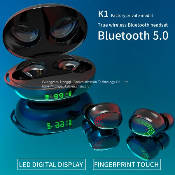 Earplug Type Low Delay Game Headset 360 Degree Stereo Wireless Bluetooth Headset With Microphone photo-5