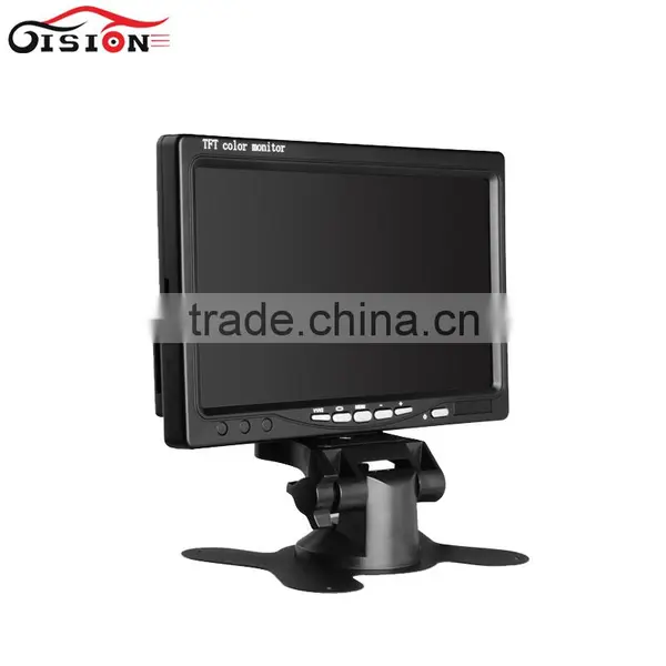 120 Degree Swivel 7inch Color TFT LCD Digital Player Monitor 800x480 Reversing Rear Monitor photo-4