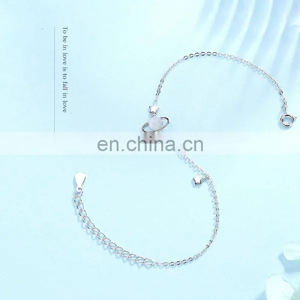 New Arrival Hot Sale Wholesale 925 Sterling Silver Custom Charm Bracelet Women photo-4