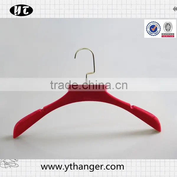 Popular Velvet Flocking Hanger With Custom Velvet Color for People photo-3