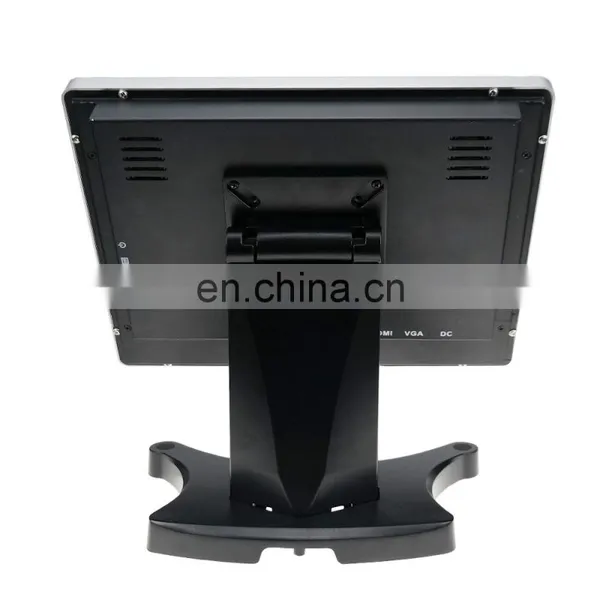 15inch True Flat Capacitive Touch Screen Monitor Industrial Grade Metal Case Computer POS Display 1024x768 photo-5