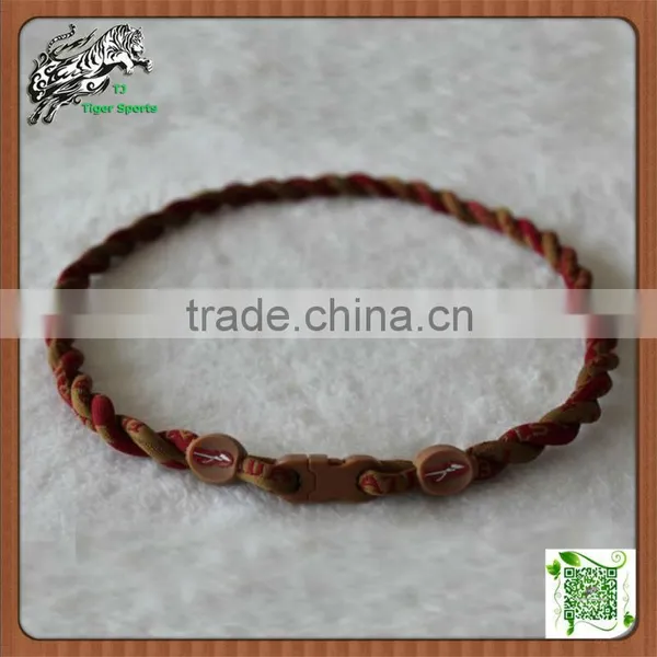 NCAA Florida State University Sports Twisted Tornado Necklace