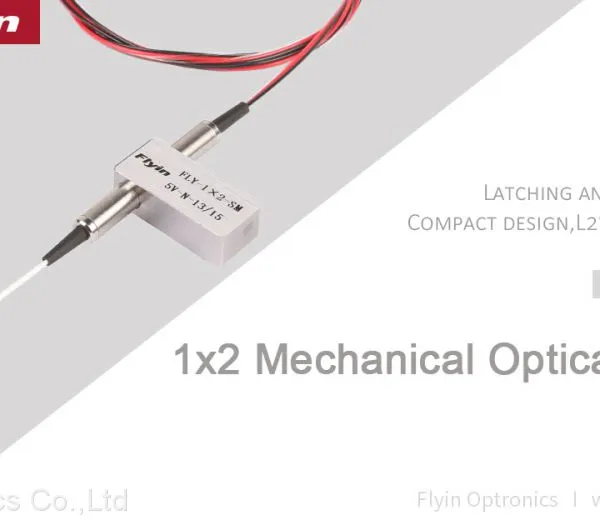 0.25mm 0.9mm Fiber Optic 2x2 Passive Mechanical Optical Switch With SC FC LC ST Connector photo-4