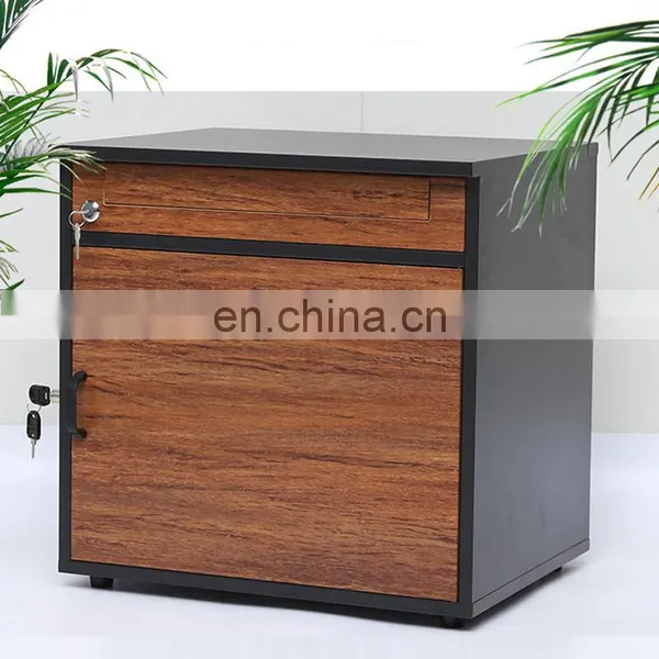 Outdoor Galvanized Steel Fashionable Design Powder Coating Standing Drop Box Parcel Box photo-4