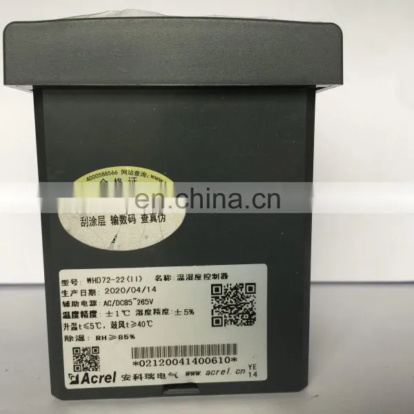 Digital Thermostat Controller 2 Channel Temperature and Humidity Controller WHD72-22/J With Alarm Output photo-3