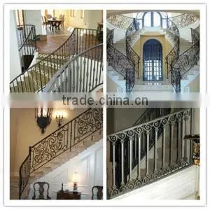 House Beautiful Interior Design High Quality Safe Wrought Iron Railings photo-2