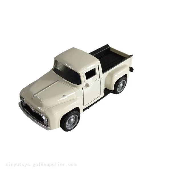 1:43 Scale 4 Inches Diecast Toys Vehicle 6 Models of Pull-back Die Cast Metal Vintage Cars photo-5