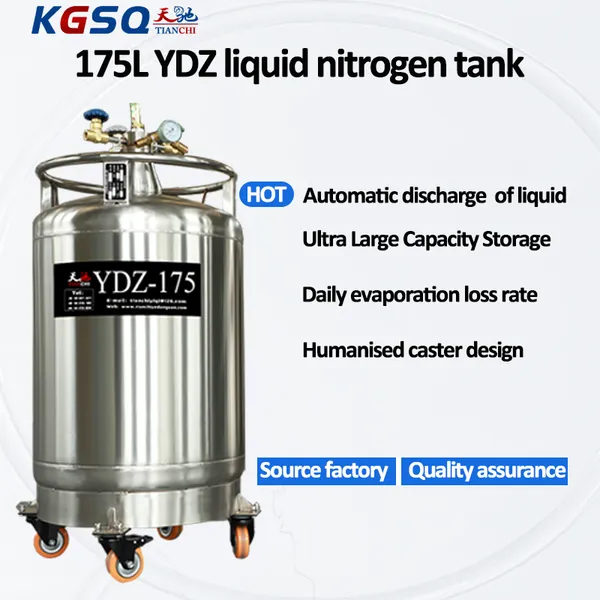 Cambodia-dewar 50L for n2 Self Pressured KGSQ-cell Storage Liquid Nitrogen Tank photo-2