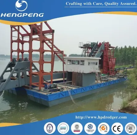 China Heavy-Duty 120m3/T Chain Bucket Iron Dredger for Durable Iron Processing