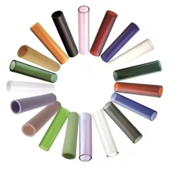 Colorful Borosilicate 3.3 Glass Tube and Rod for Smoking Pipe and Lighting