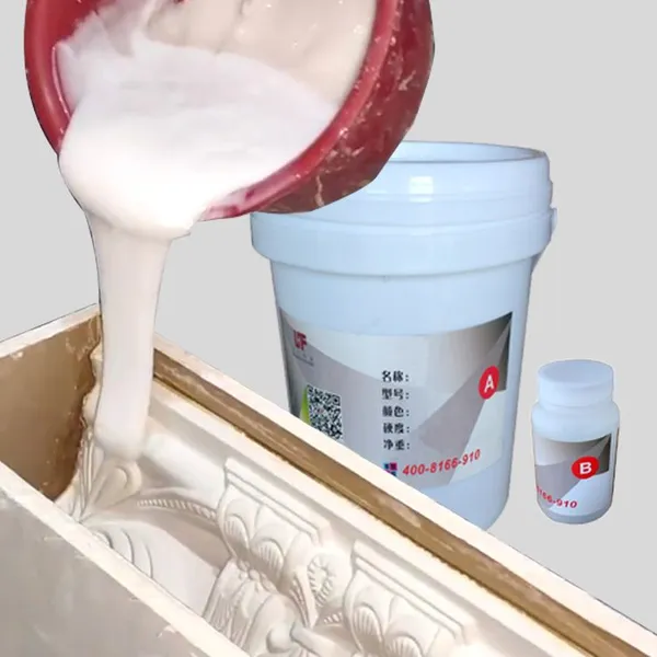 Tin-cured Liquid Silicone Rubber is Specially Designed for DIY Cement Flower POTS. It is Wear-resistant, Tear-resistant and Recyclable photo-3