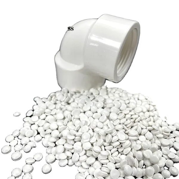 PVC Compound PVC Granules PVC Virgin Pellets for Pipe Fittings photo-3