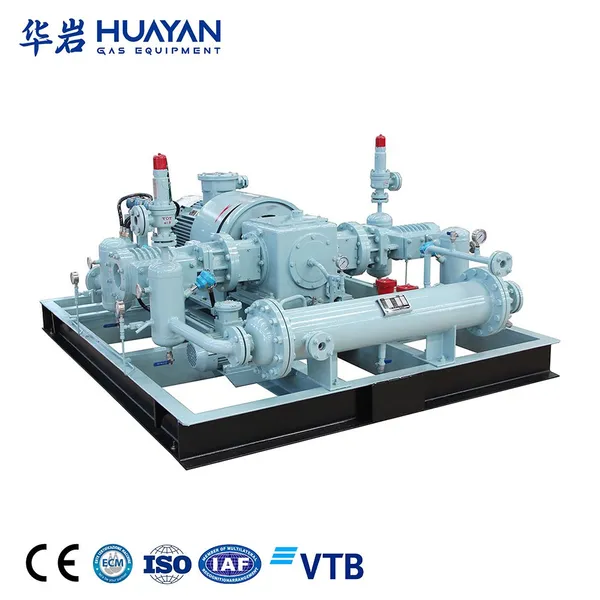 Variable Frequency Explosion-Proof CO2 Recovery Booster Compressor for Oilfield Associated Gas Recovery