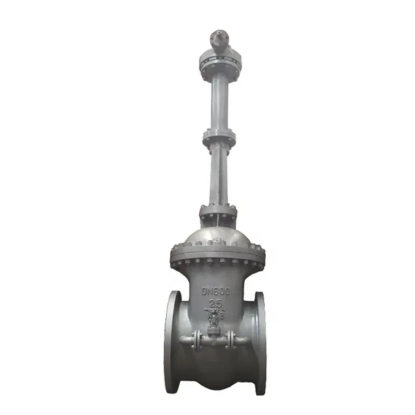 GOST Standard WCB Cast Carbon Steel 20# Rising Stem Electric Gate Valve Flange Pn25 Pn40 Pn64 Elastic Seat Gate Valve photo-3