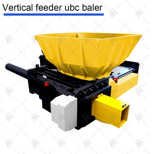 Hopper Type Beverage Cans Baling Machine Beverage Cans Baler