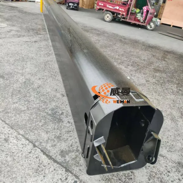 Original XCMG QY50K-1 Crane Parts 112100853 5th Boom photo-3