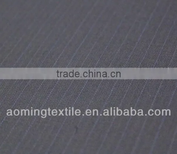 Cheap Fancy Stripe Wool Blazer Fabric photo-2
