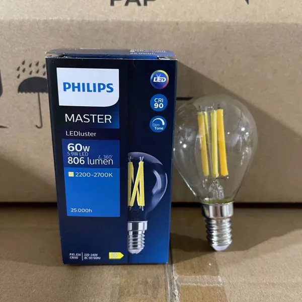 Philips MASTER LED BulbDT5.9W E27 CRI95A60CL G photo-3