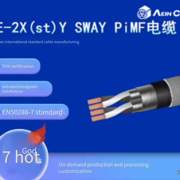 en 50288-7-re-2x(st)h Swah Lszh Pimf Tuv Certified Instrumentation Cable