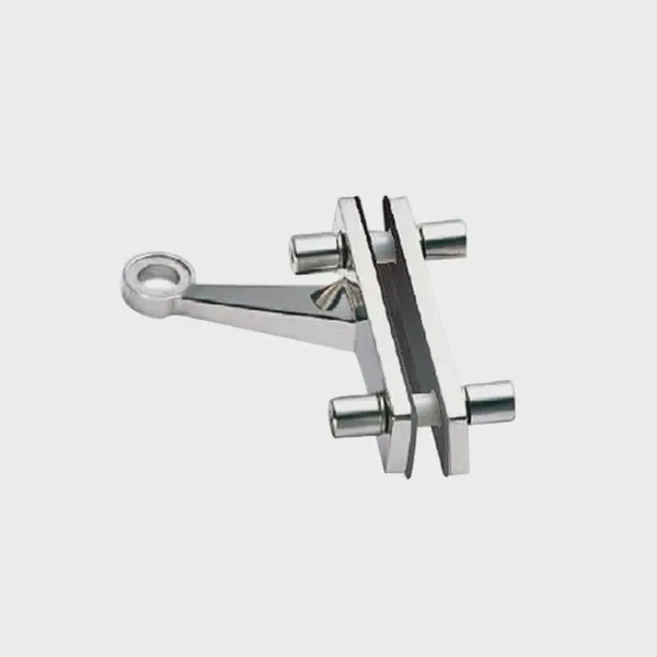 Free Samples SS316 4 Way Arm Spider Bracket 150mm Precision Casting Satin Finish for Glass Canopy photo-2
