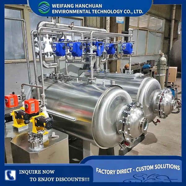 Laboratory Wastewater Inactivation High Temperature & High Pressure Inactivation Tank for Hospital Laboratory Wastewater photo-2