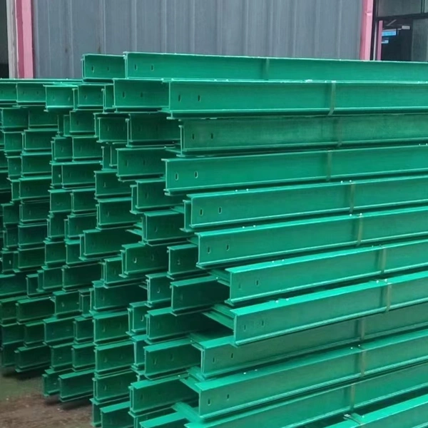High Strength Fiberglass Perforated Cable Tray Anti‑Corrosion FRP Cable