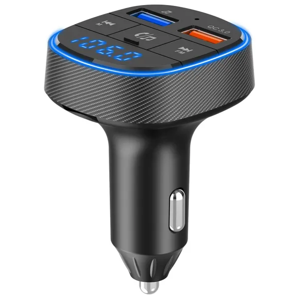 OEMBC57B BC57B Best Selling Car Bluetooth FM Tramitter Car Wireless Charger and Car Mp3 Player photo-3